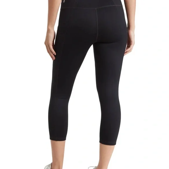 NWT Z by Zella High Waist Daily Crop Pink Chateau size Medium - Picture 5 of 6